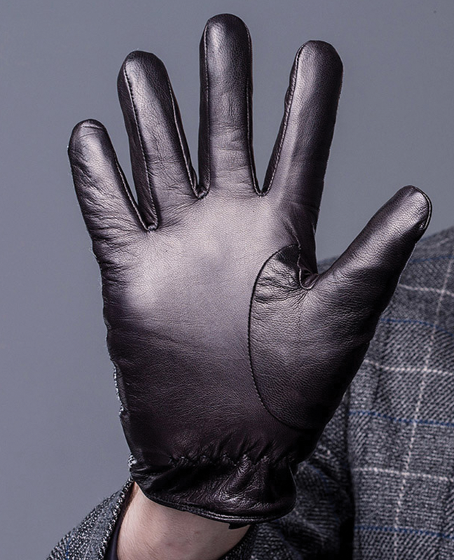 Genuine Leather Plaid Glove Genuine Leather Plaid Glove