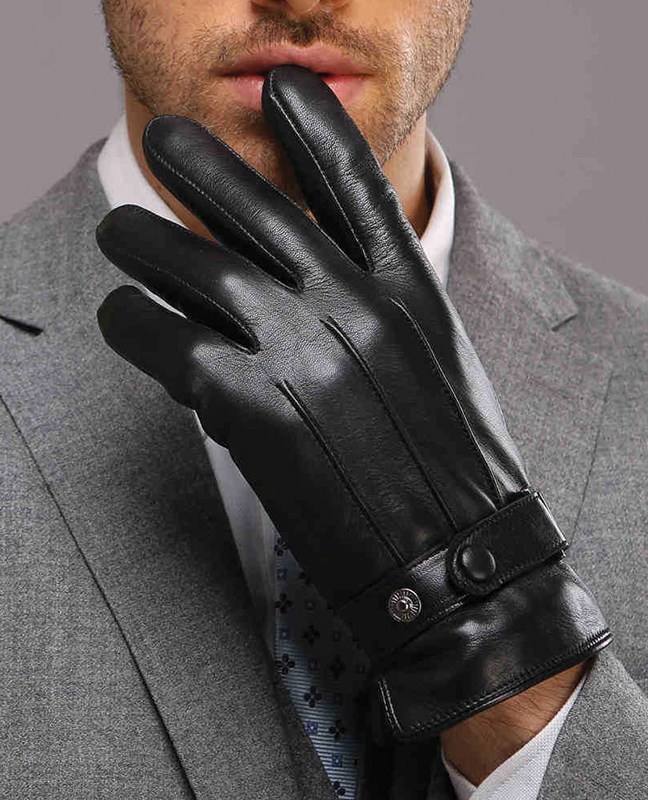 Houndsthroot Men Leather Glove Houndsthroot Men Leather Glove