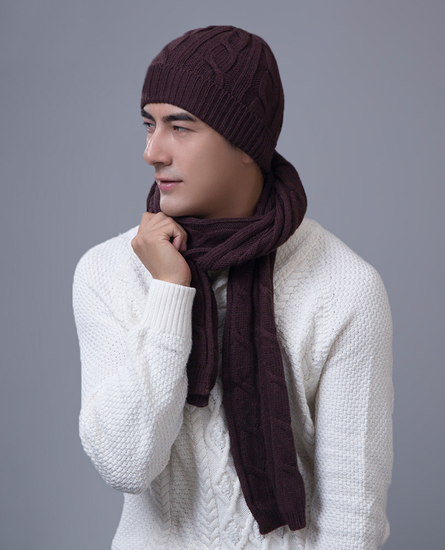 Exotic Unisex Hat Scarf Set Exotic Unisex Hat Scarf Set
