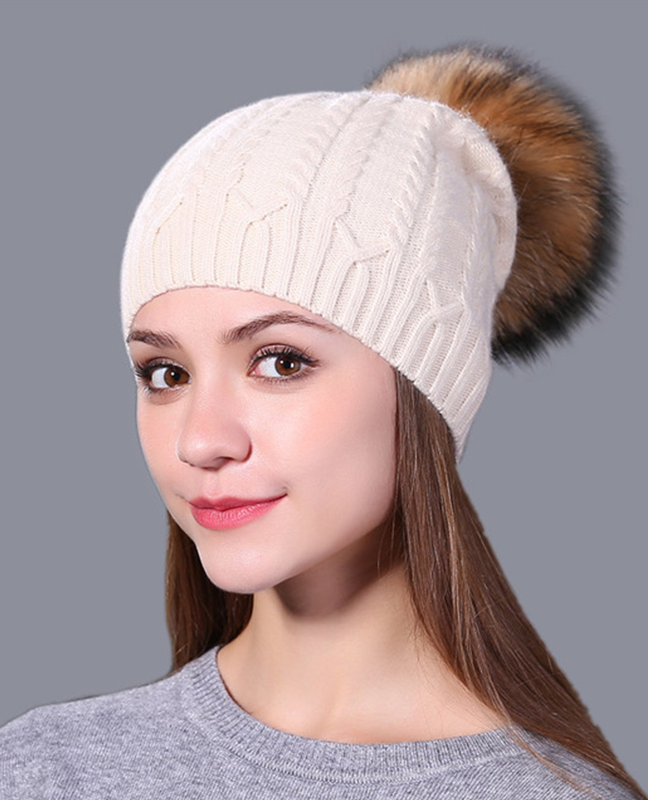 Real fox fur winter hat Real fox fur winter hat