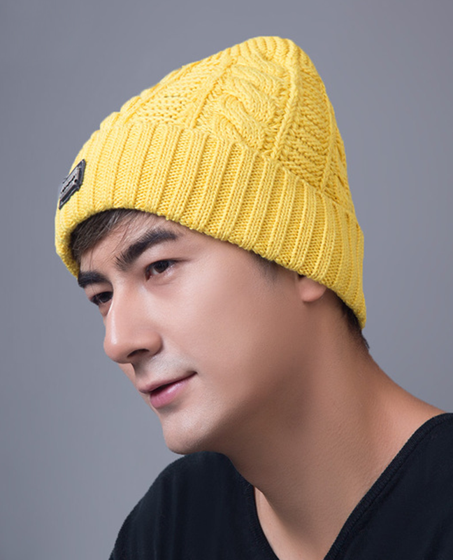 Elastic Knitted Winter Bonnet Elastic Knitted Winter Bonnet