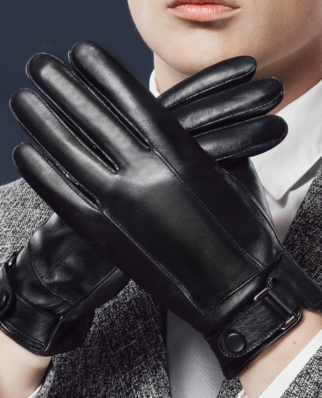 Stylish Genuine Leather Men Glove Stylish Genuine Leather Men Glove