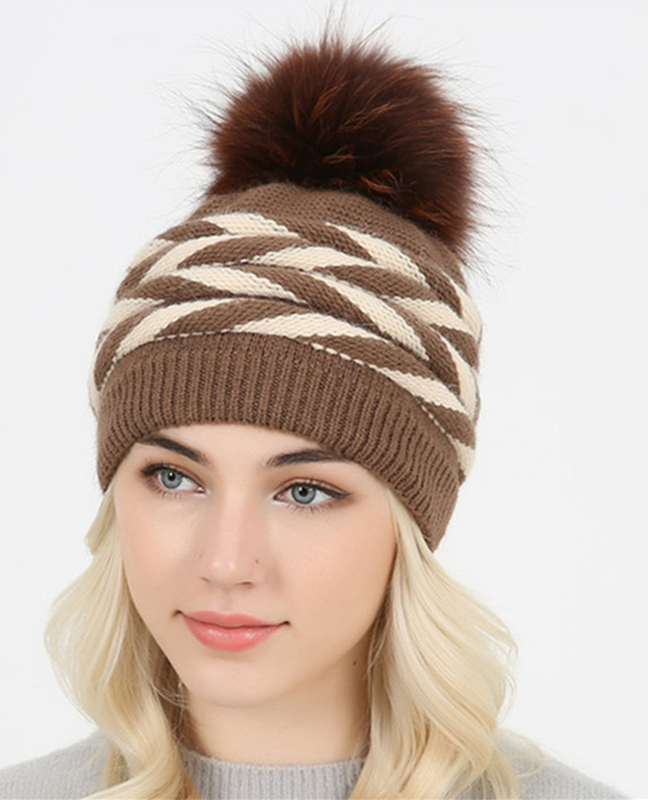 Double-deck Rabbit fur winter hat Double-deck Rabbit fur winter hat